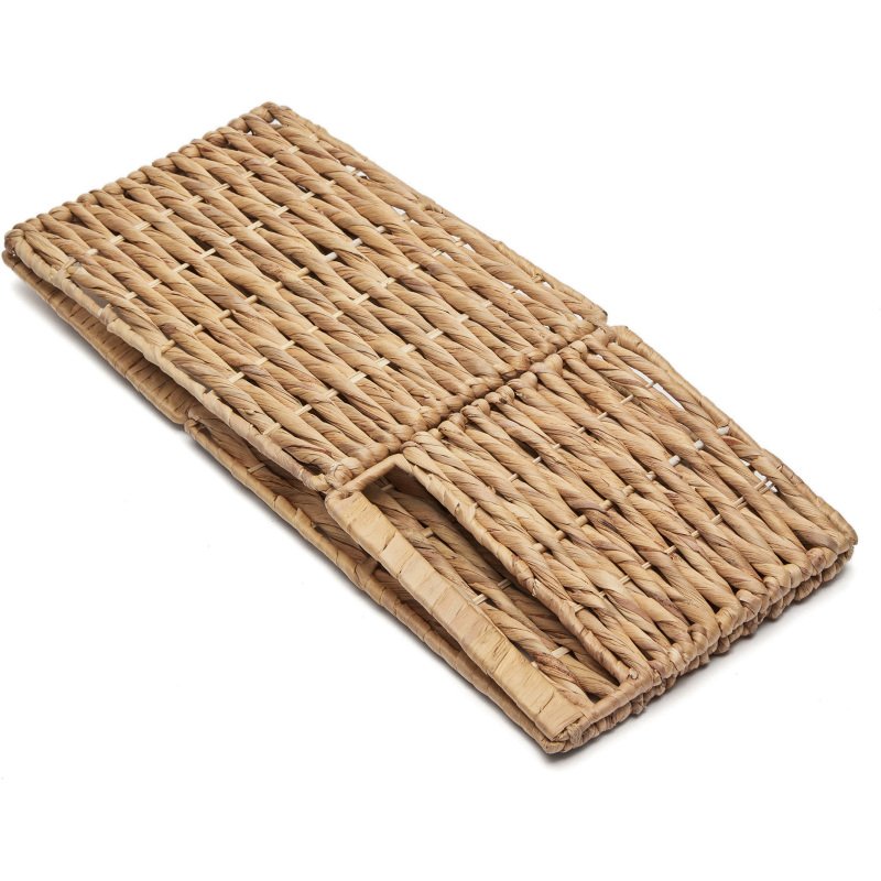 Panier à linge Words en fibres naturelles finition naturelle