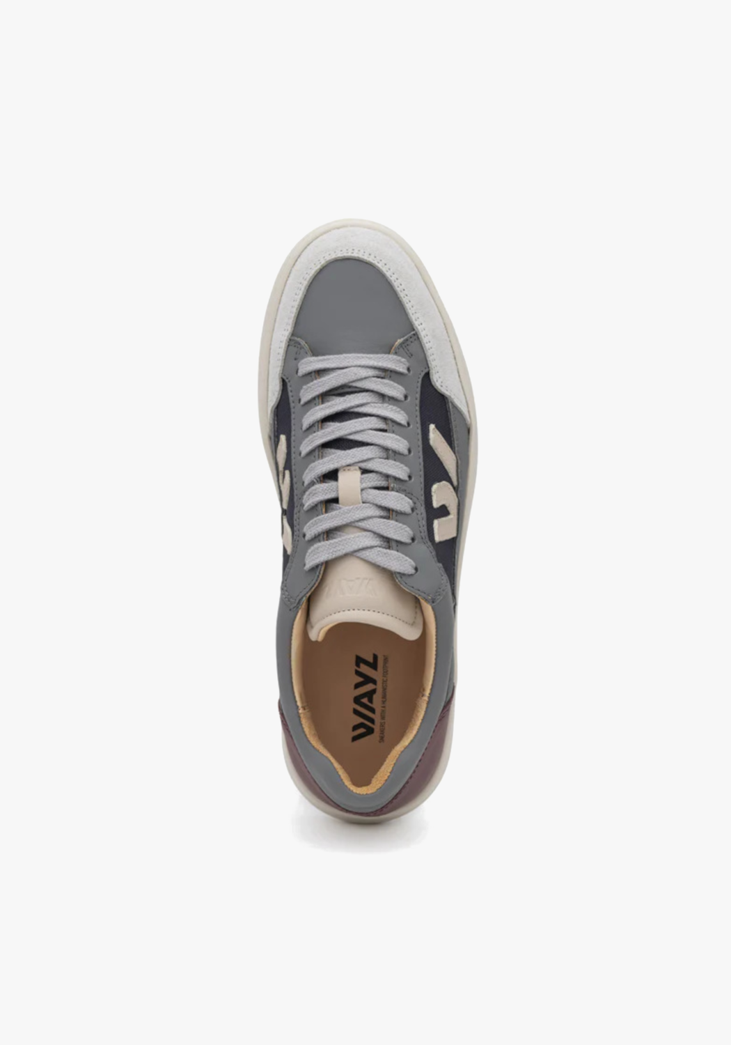 Wayz Sneaker The Wanderer Grey Beige Dry Rose