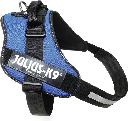 Julius K9 hondentuig IDC blauw 82-115 cm