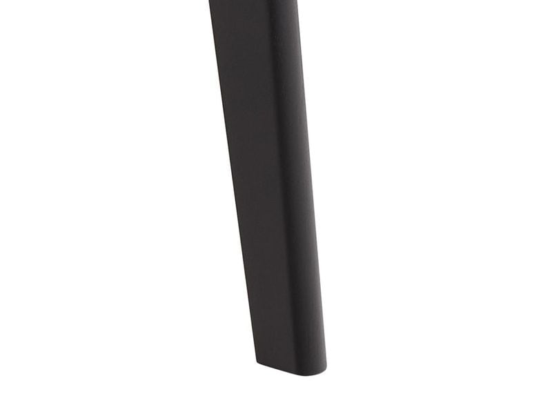 AC Design Tisch Roxby 120 x 76 cm, Schwarz Eleganter, runder Esstisch aus Naturholz