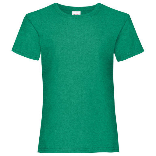 Camiseta básica de manga curta 100% algodão de primeira qualidade (pacote com 2) Fruit Of The Loom