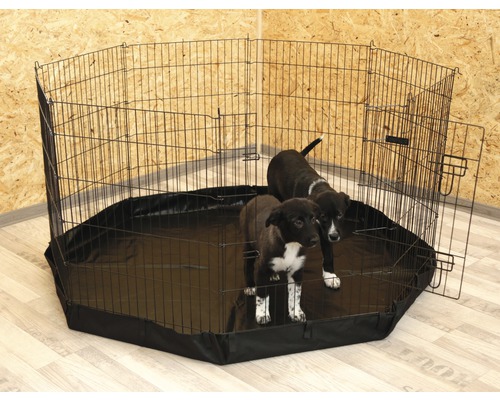 KERBL puppy- en knaagdierenverblijf, 8 omheiningspanelen, elk 57x78 cm