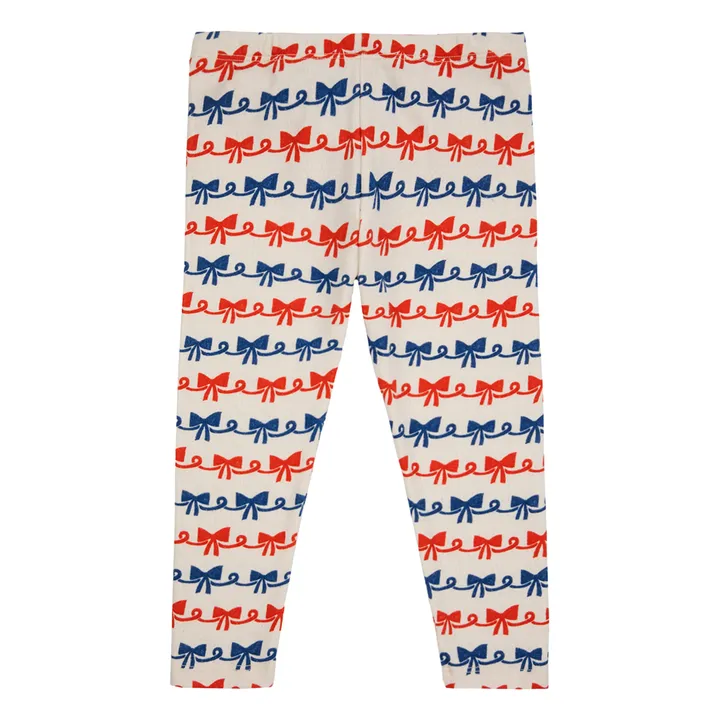 Bobo Choses Legging Coton Bio Rubans | Rouge