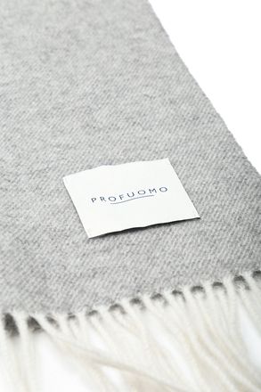 Profuomo Sjaal Lamswol Grijs Blauw PPVS30002B-M1 kopen