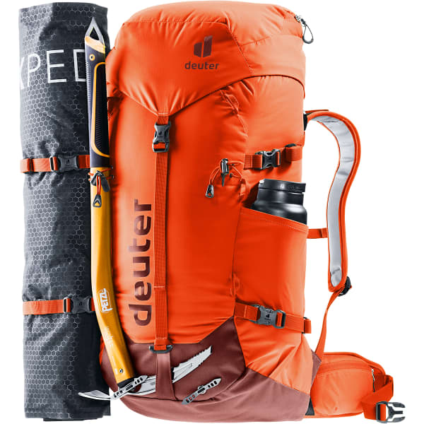 Sac à dos alpinisme DEUTER GRAVITY EXPEDITION 45+ PAPAYA/REDWOOD