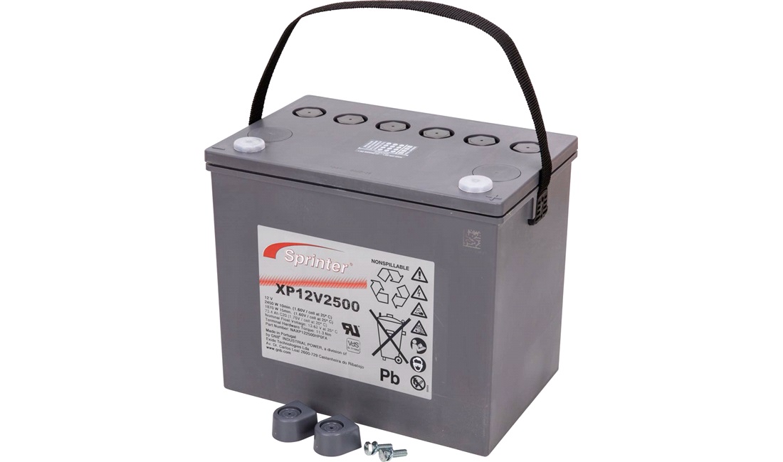 Batteri Exide 12V-75Ah XP12V2500 AGM Ready