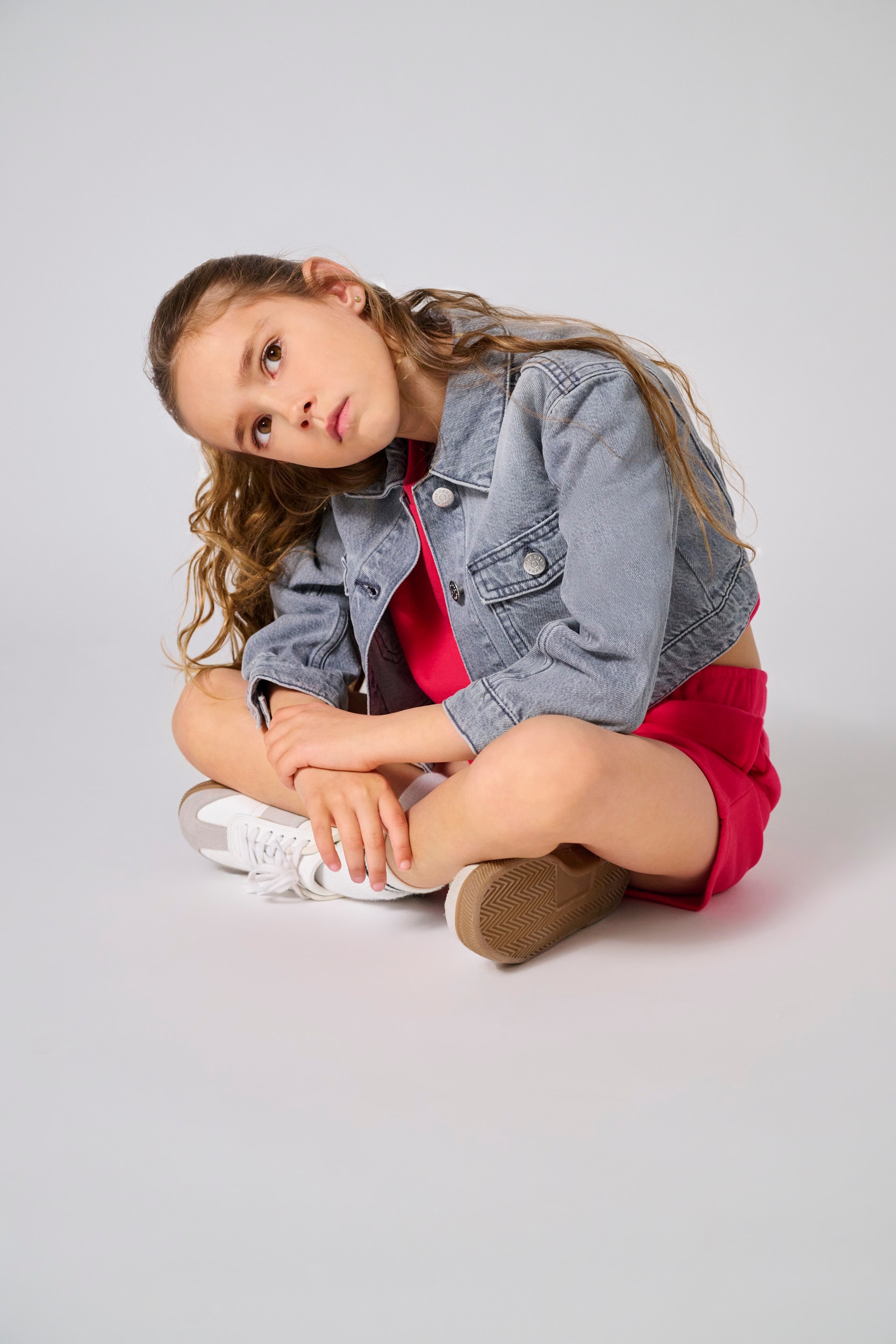 KIDS ONLY Jeansjacke »KOGLUMI LS JACKET DNM PIM NOOS« kurz, in klassischer Form