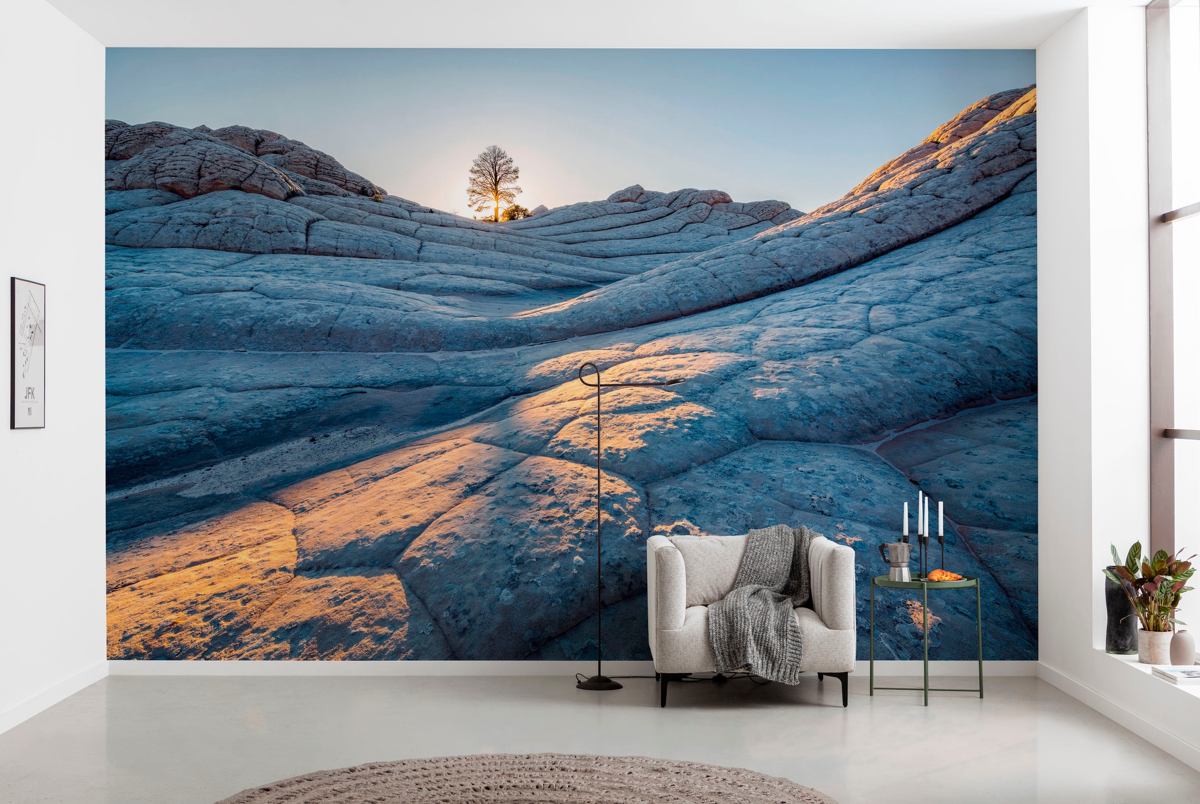 Komar Fototapete »Digitaldruck Vlies -  Elephant Skin - Grösse 400 x 250 cm« bedruckt glatt Wohnzimmer, Schlafzimmer