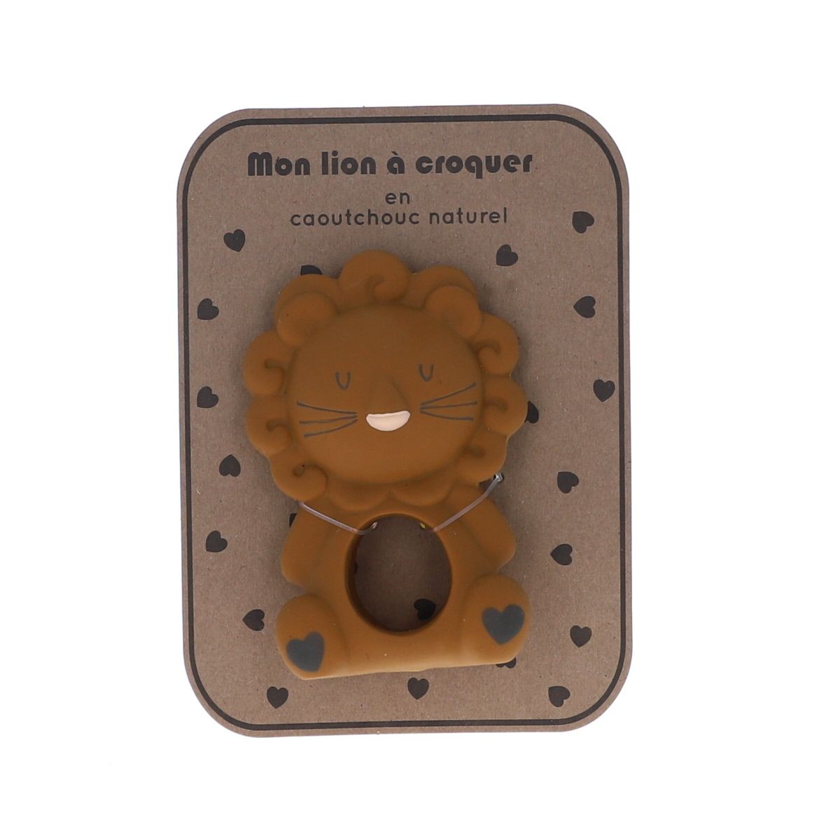 Anneau de dentition Lion - Chaton Amande