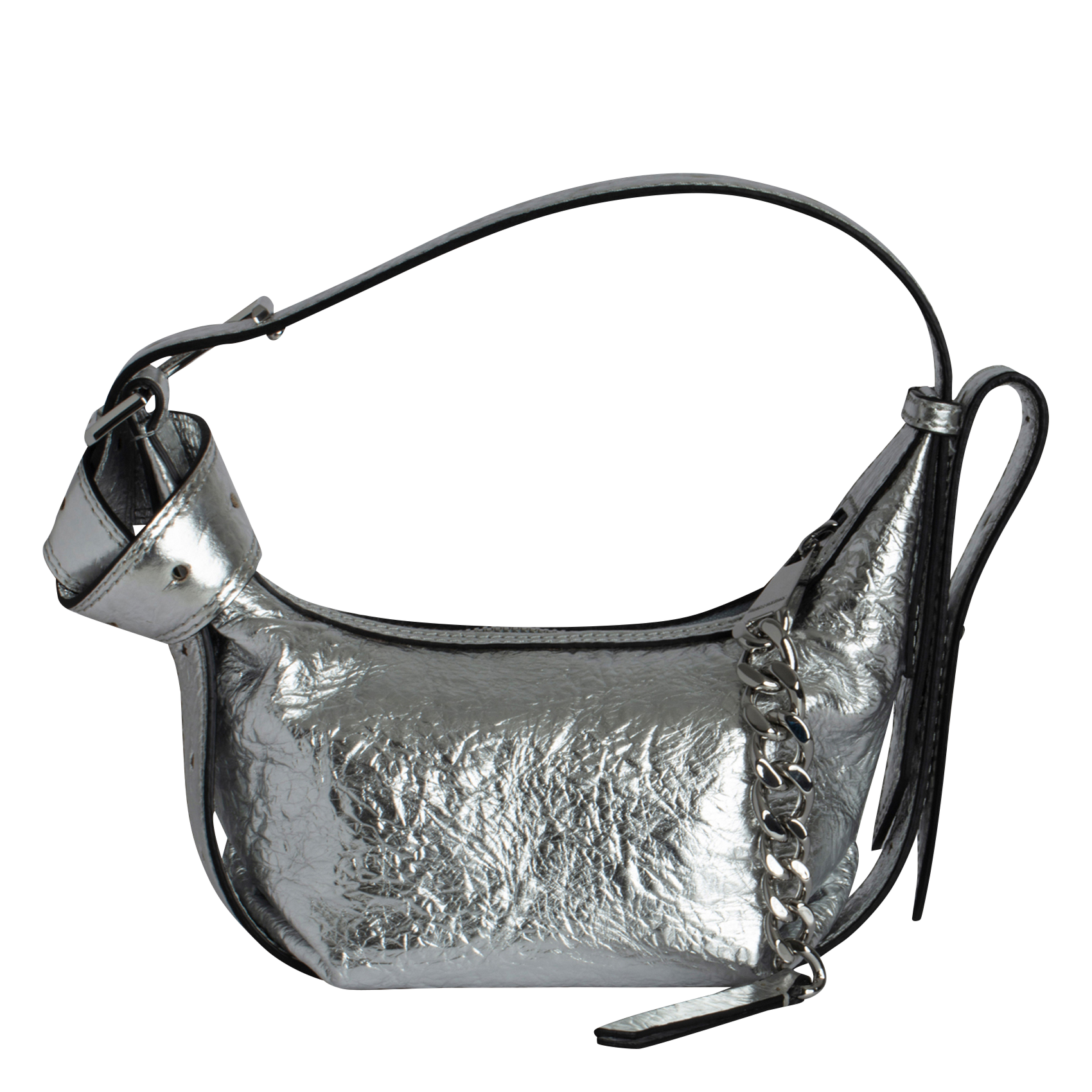 LE CECILIA XS - Sac en cuir | Gris