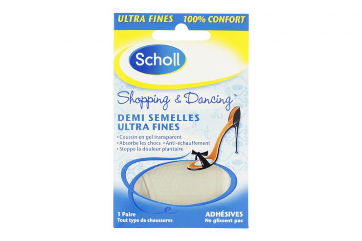 1/2 semelles adhésives