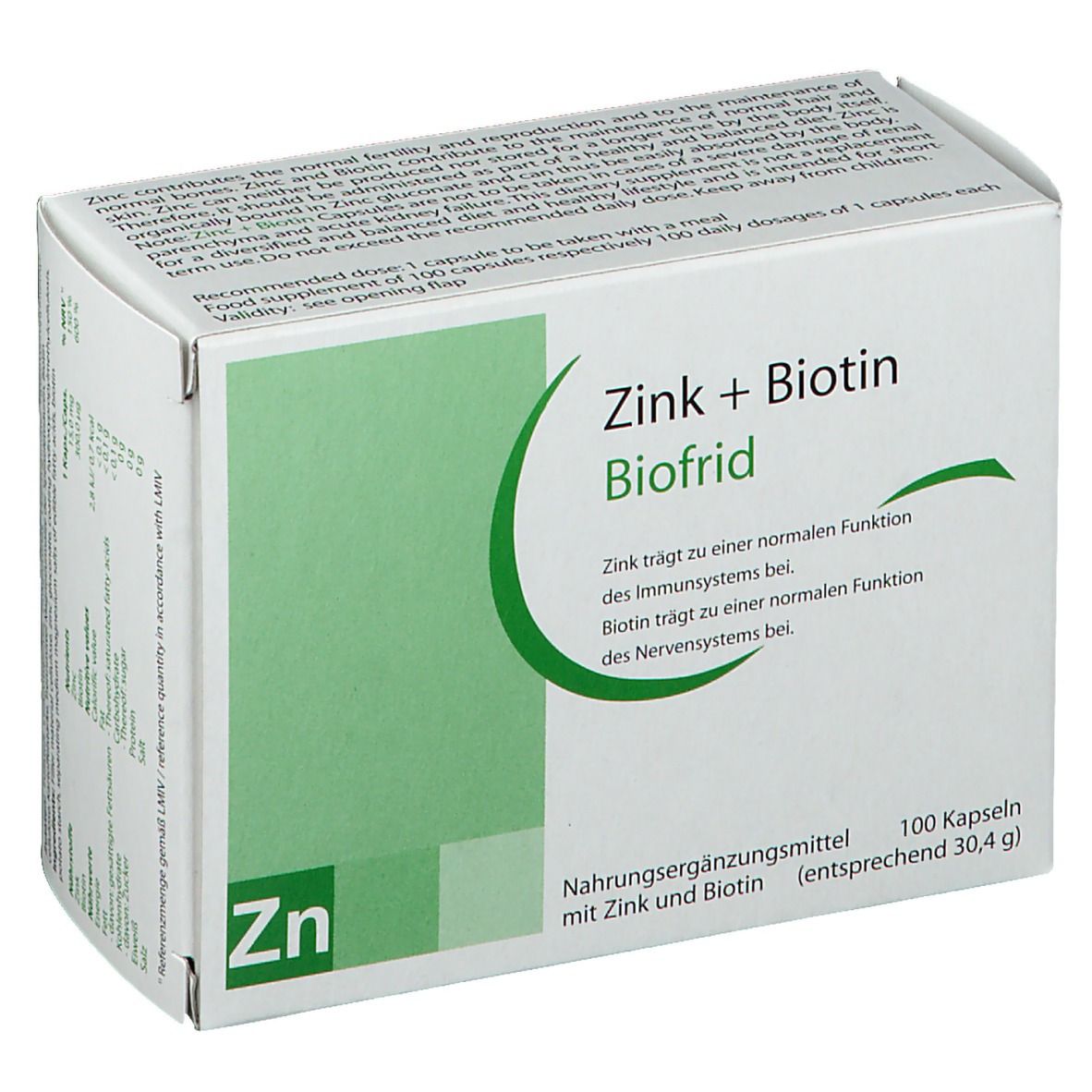 Zink + Biotin Biofrid