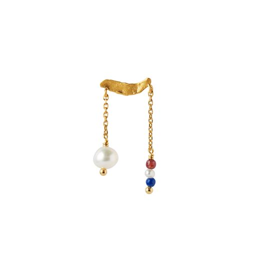 Stine A Petit Splash Chains & French Kiss Ørering, Guld