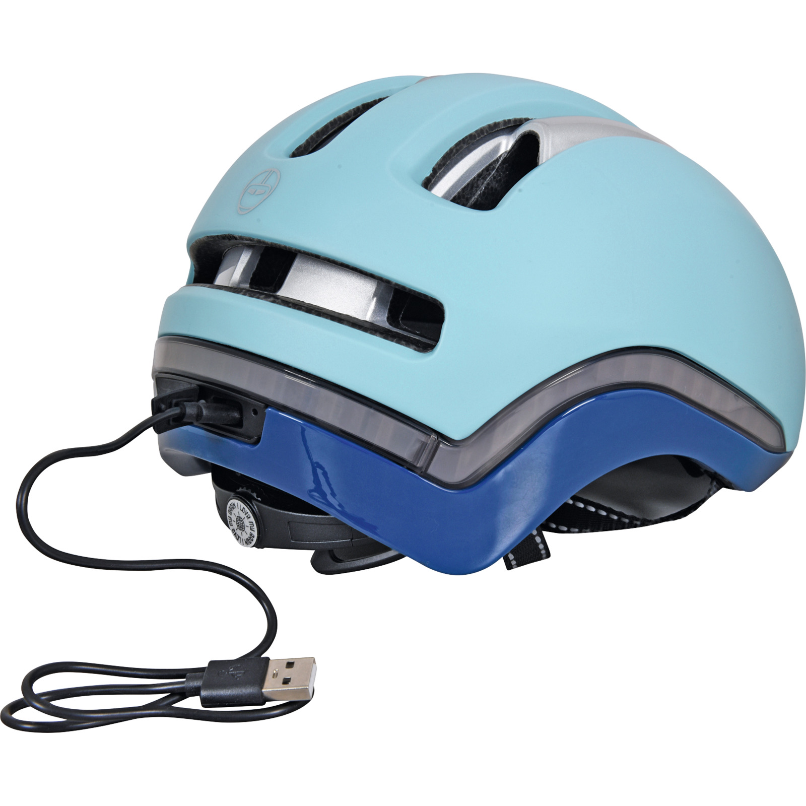 Nutcase Vio Commute Velohelm hellblau, 59-62