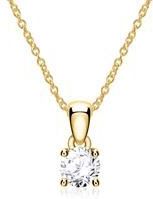 14k gouden Diamanten ketting voor dames