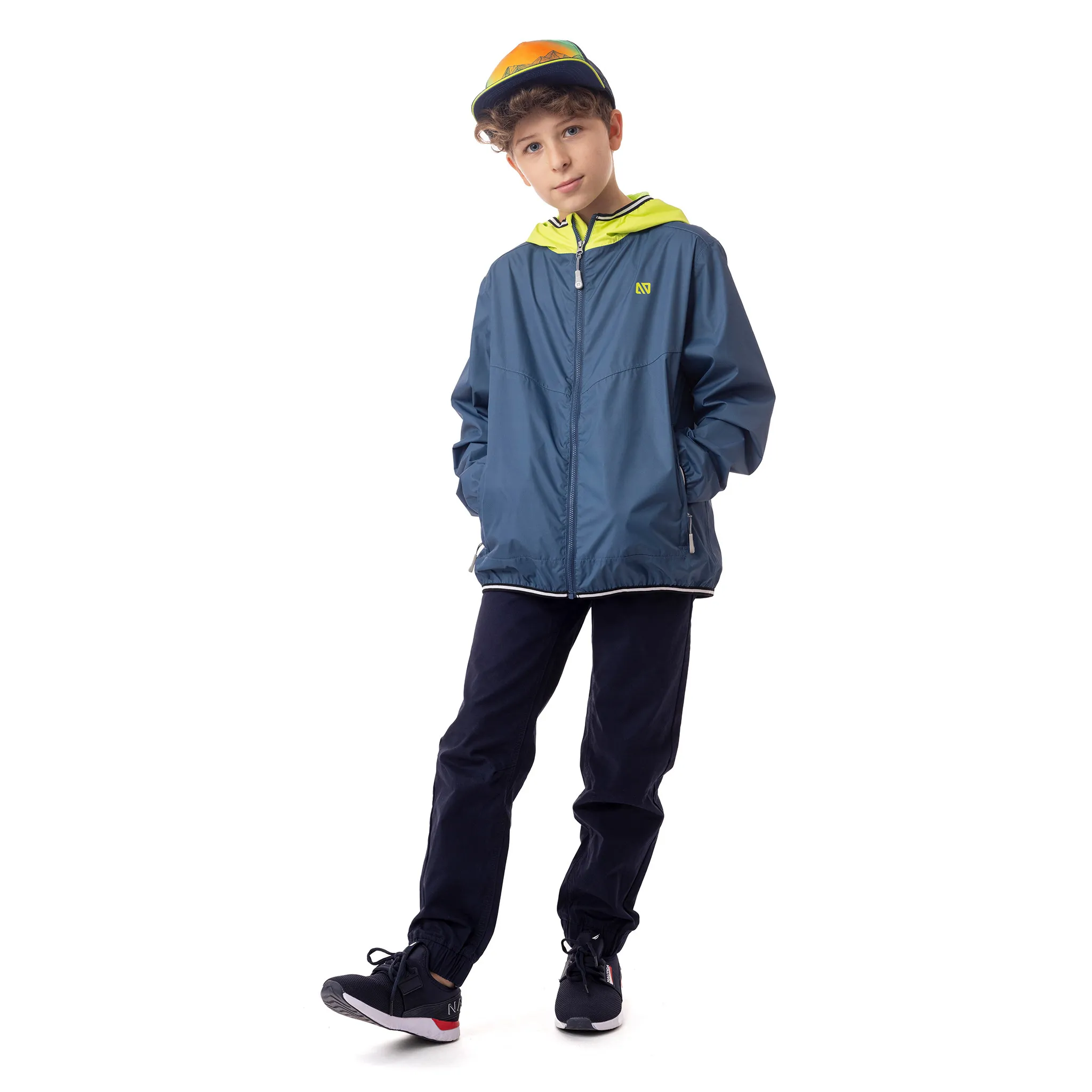Nanö Manteau Mi-Saison Coupe-Vent 7-14ans