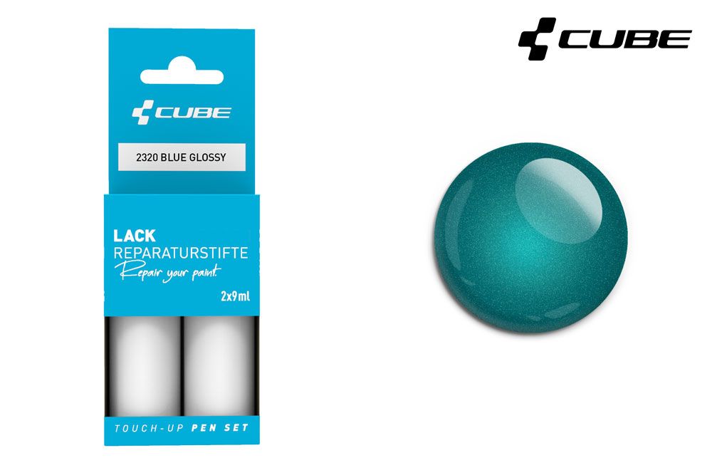 Cube Lackreparaturstift Set BLUE glossy kaufen | Bike-Discount