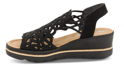 Rieker Sandal Sort 67465-00