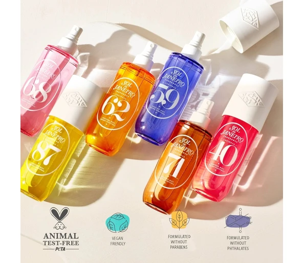 SOL DE JANEIRO Brazilian Crush Cheirosa 68 Hair and Body Fragrance Mist