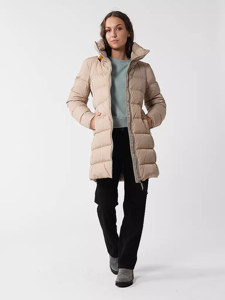 PARAJUMPERS Daunensteppmantel MALANDRA beige