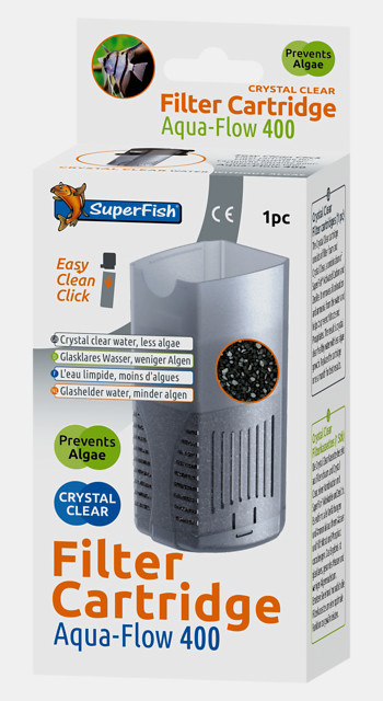Superfish Aquaflow 400 Crystal Clear cassette