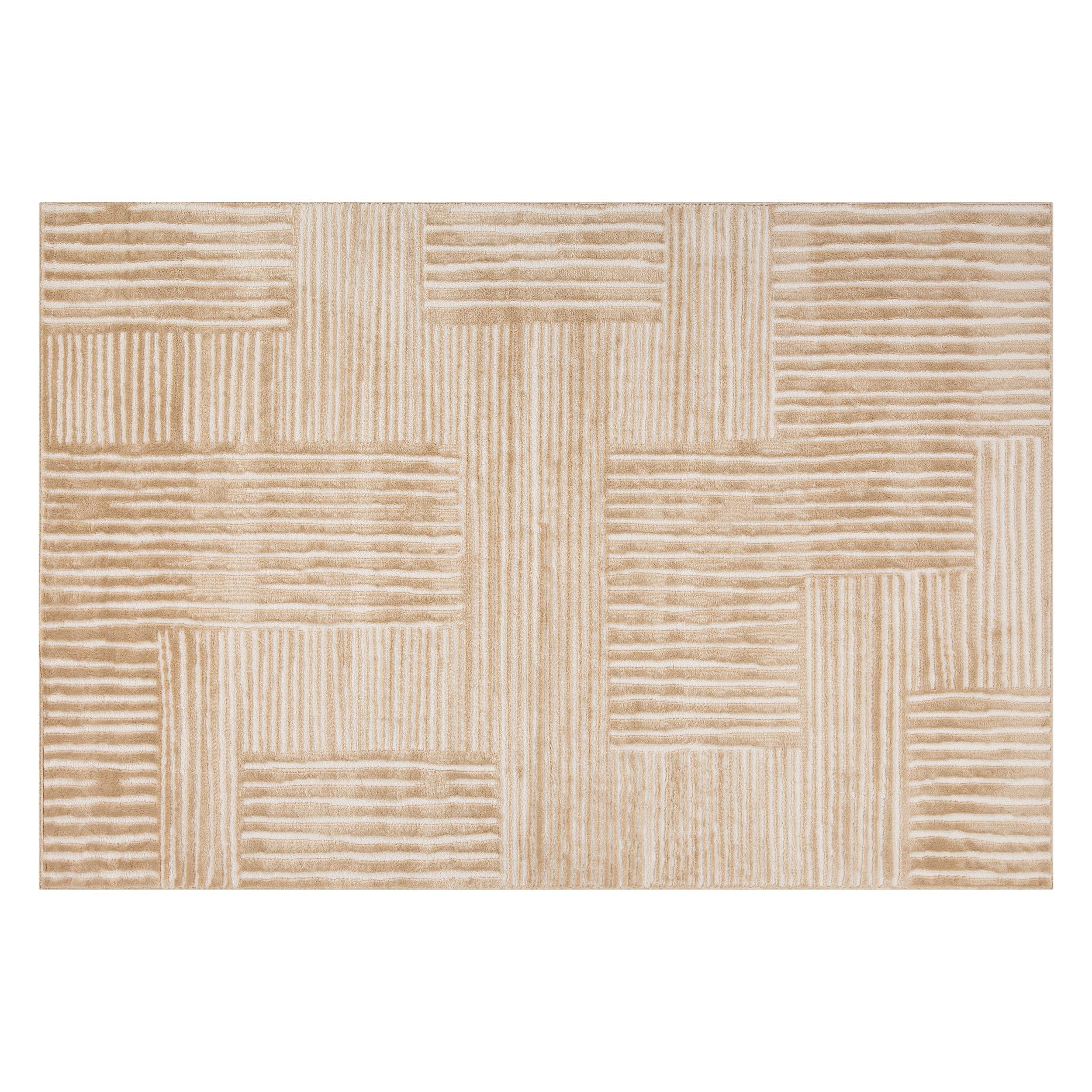 TAPIS RELIEF JANA IVOIRE 120X170CM
