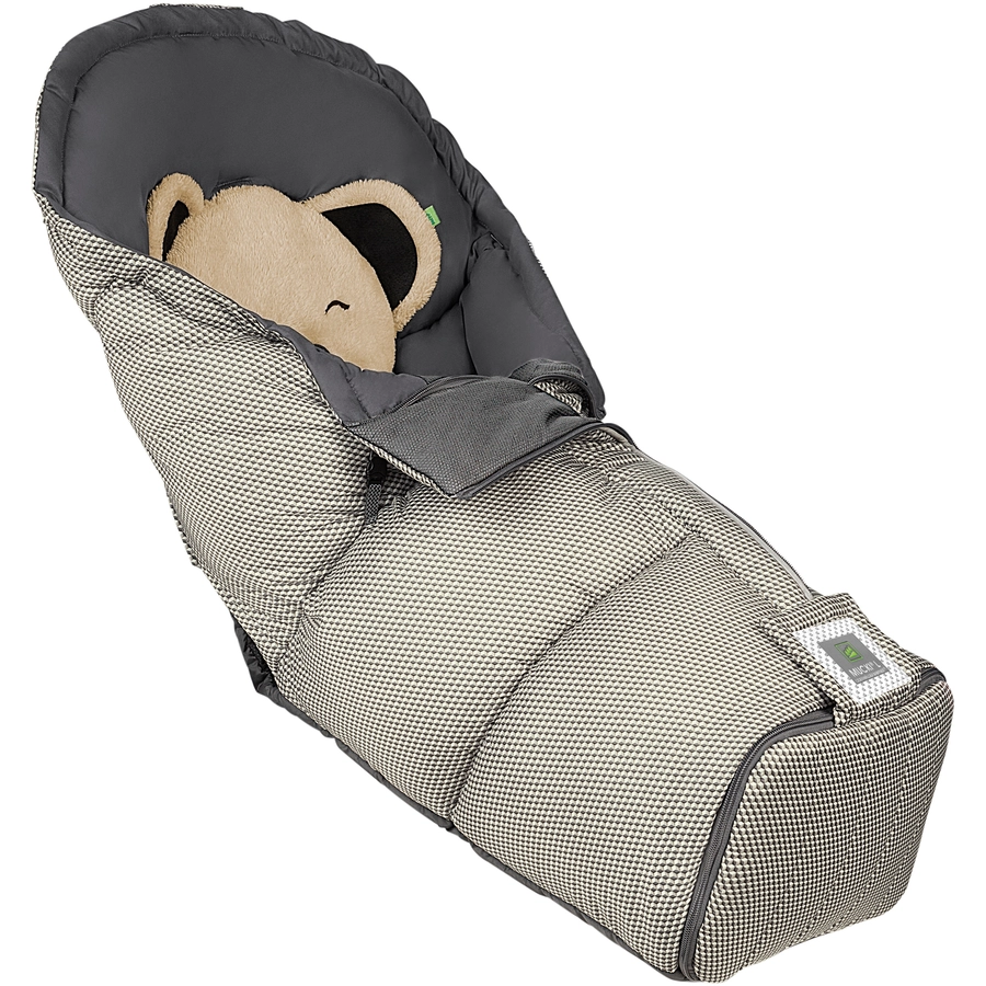 odenwälder Fußsack Mucki® L-cs sand grey
