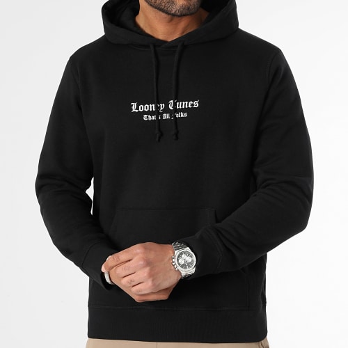 Sweat Capuche Coyote Graff Noir