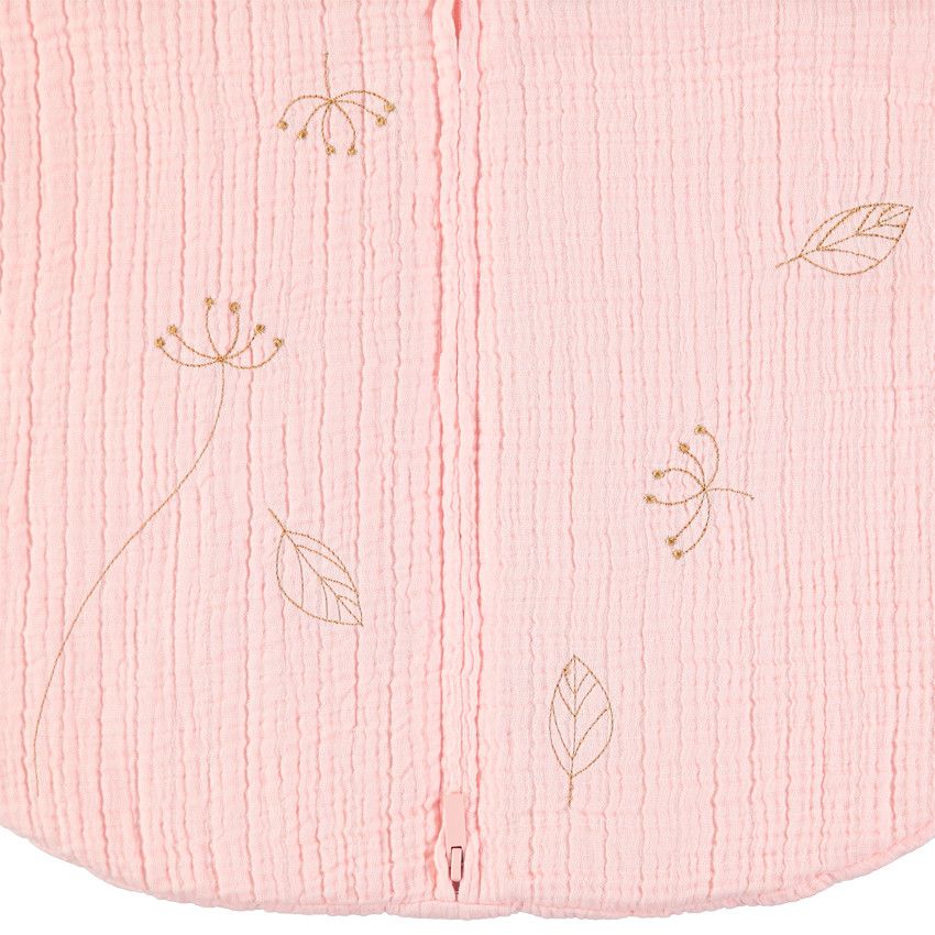 Gigoteuse sans manches en gaze de coton TOG 3.5 - Prémaman - Rose