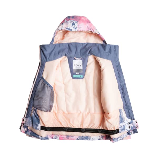 Veste de ski ROXY BAMBA GIRL PINK SALT