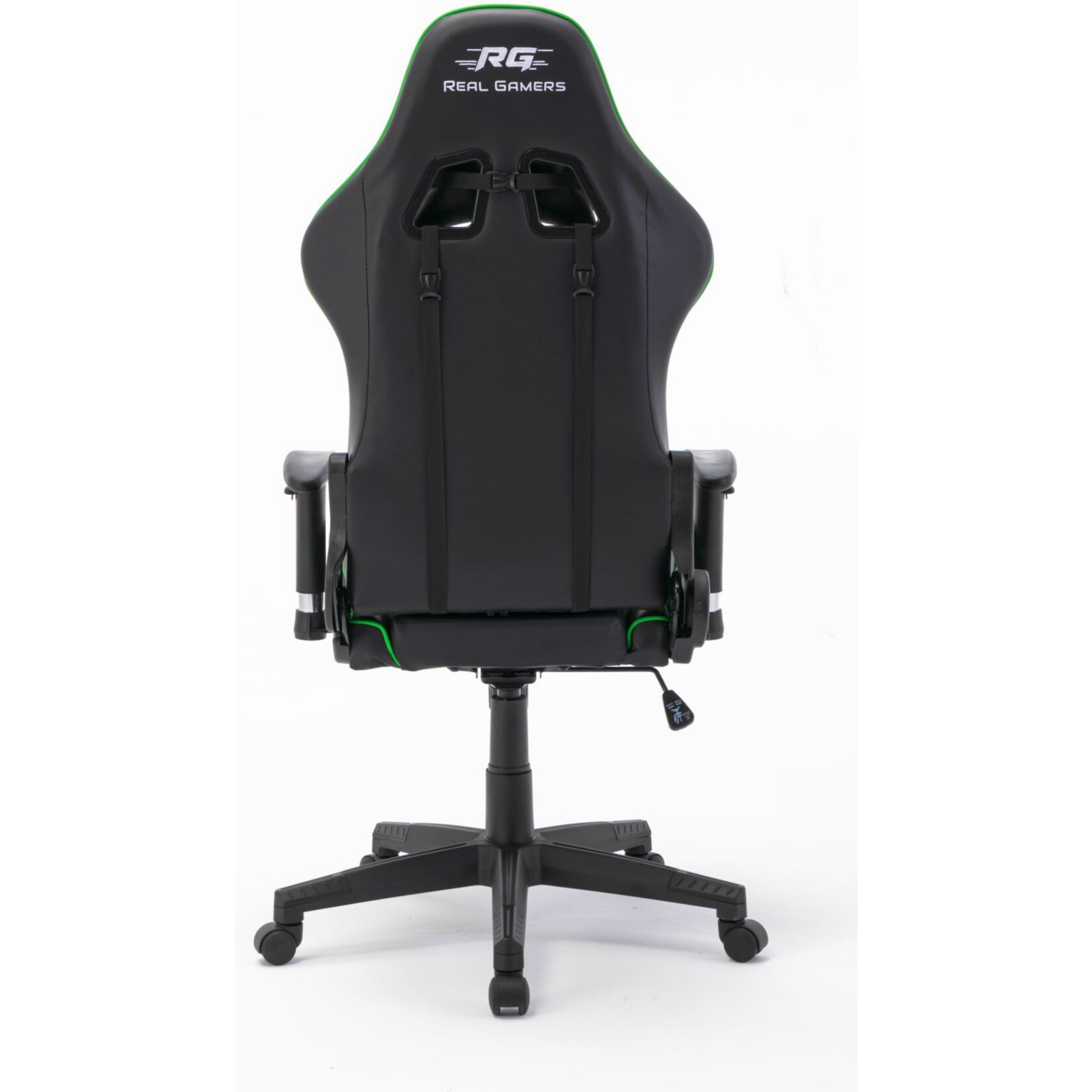 Gaming Computerstuhl Real Gamers Pro schwarz grün Drehstuhl Gamer Büro Stuhl