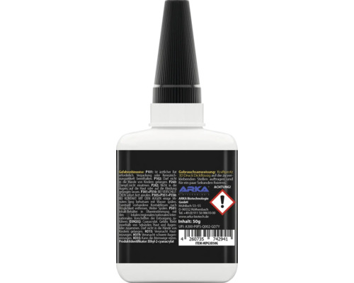 ARKA Kraftprotz Superlijm 3D-printen Dik 50 g