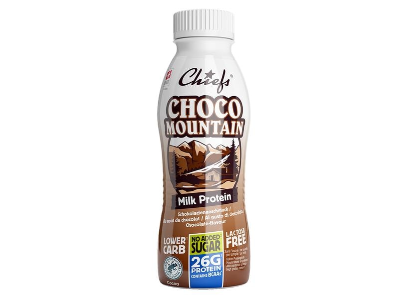 Chiefs Protein Drink BCAA Choco Mountain Laktosefreier Protein-Milchdrink