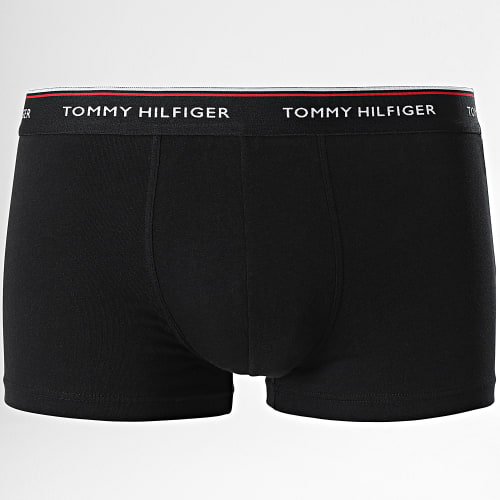 Lot De 3 Boxers Premium Essential Noir Gris Blanc