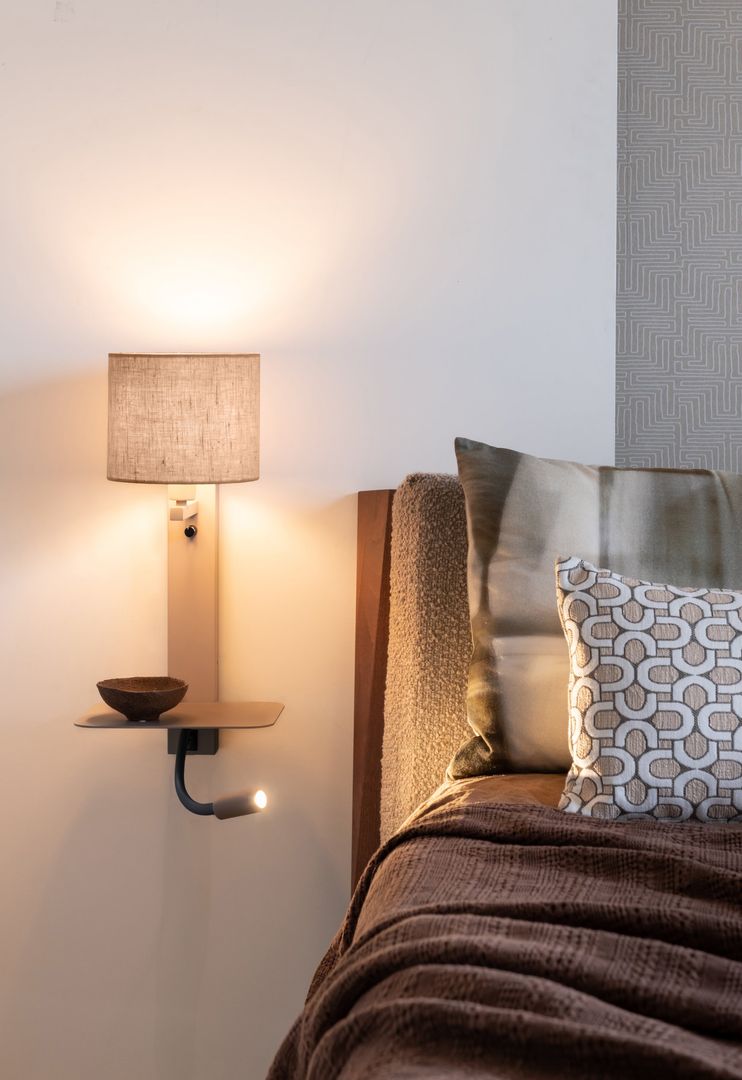 Wandlamp Florence Sand, Dark Linen van It's about RoMi