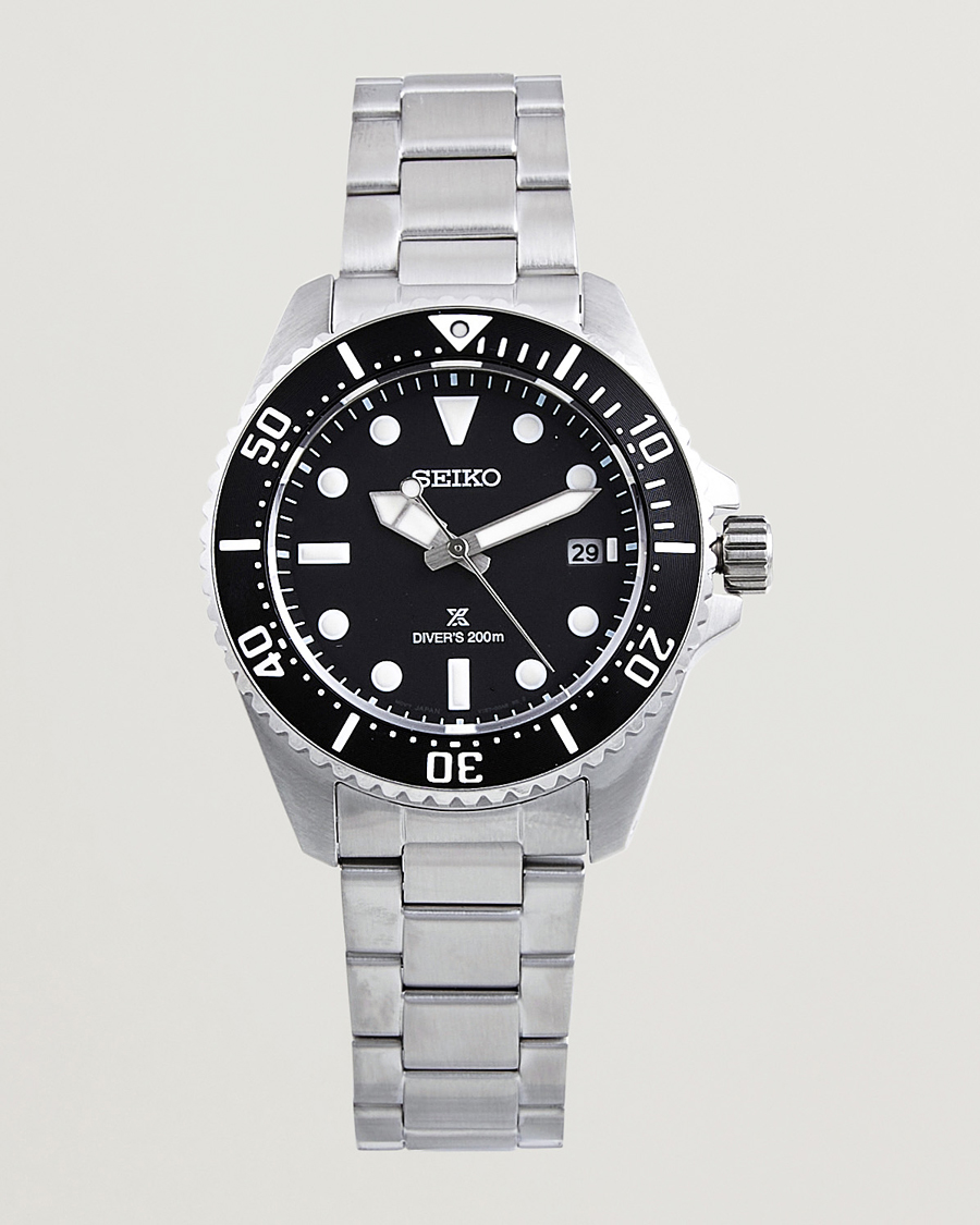 Seiko Prospex Diver Steel 41mm Black Dial