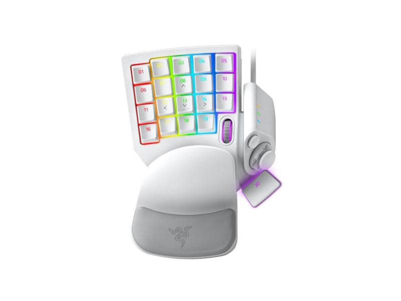 Razer Tartarus Pro Gaming Keypad – Mercury Analoges Keypad mit optischen Switches
