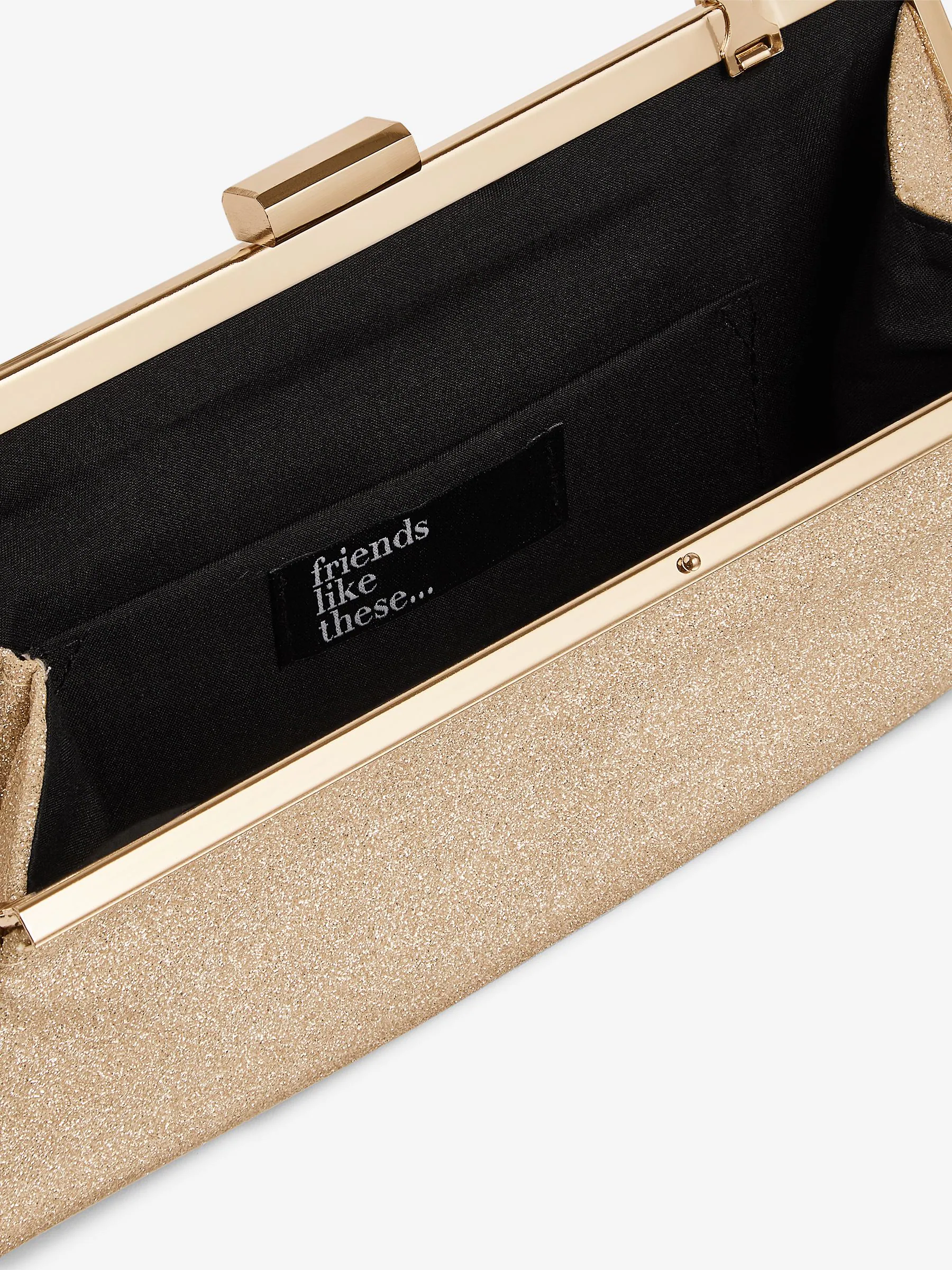 Goud - Friends Like These Occasion Clutch Bag