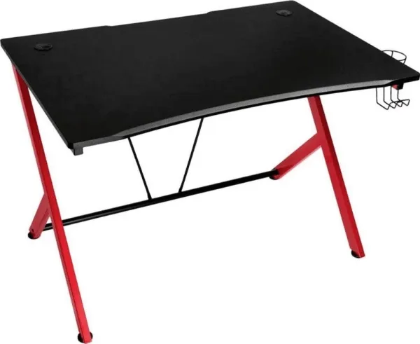 Nitro Concepts NC-GP-DK-010, Lige, Rektangulær form, MDF, Stål, Spil, Plast