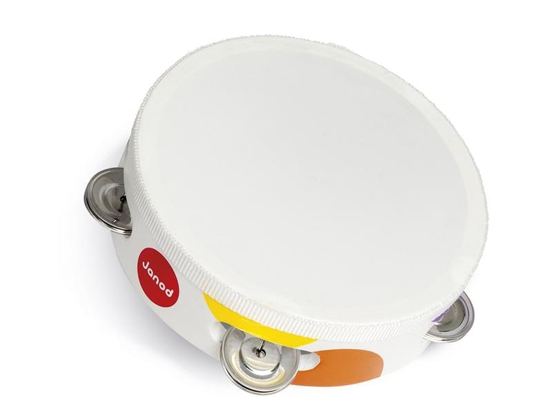 Janod Musikinstrument Musik-Set Konfetti 4-teilig Spielzeuginstrumente für Kinder