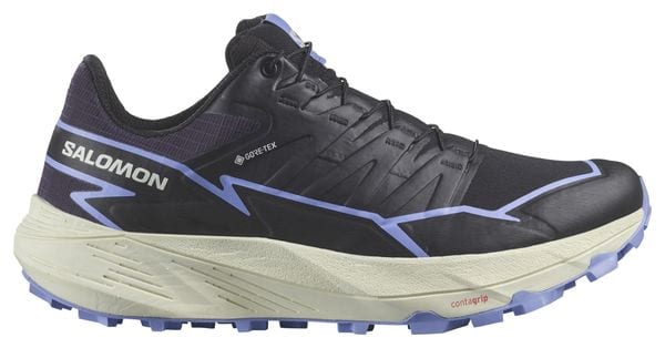 Chaussures de Trail Running Femme Salomon Thundercross GTX Noir Bleu