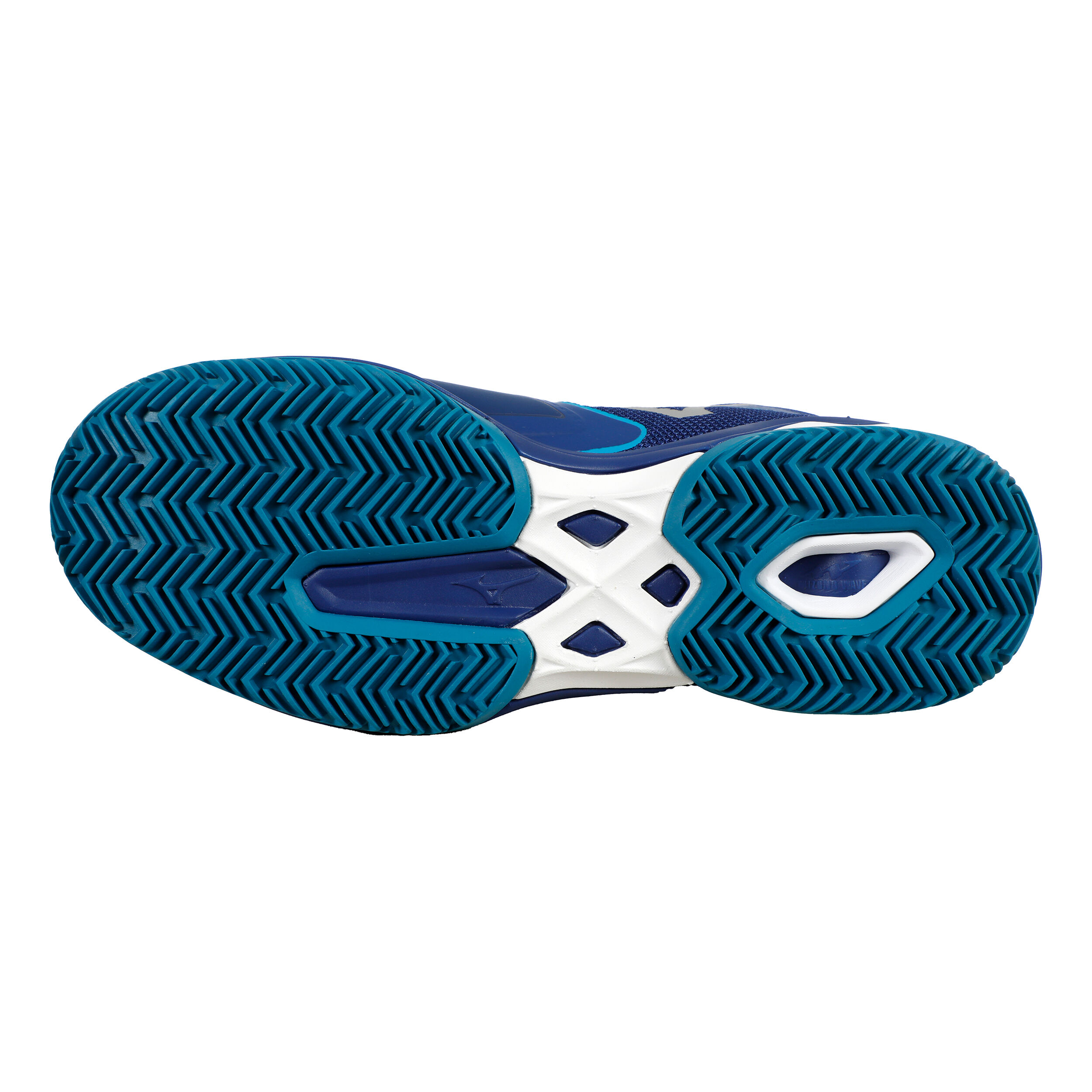 Mizuno Wave Exceed Light 2 Chaussure Terre Battue Hommes - Bleu , Blanc