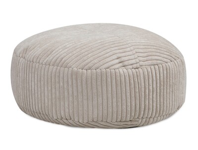 Furini Classic Tiny Puff, Lys beige