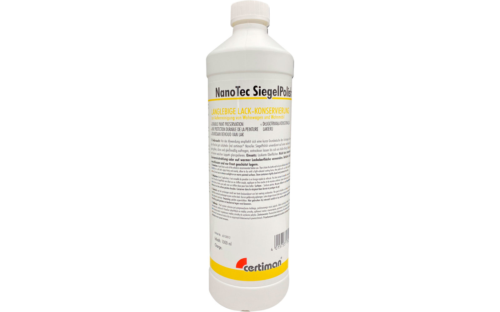Nano Tec Siegel Polish 1 Liter