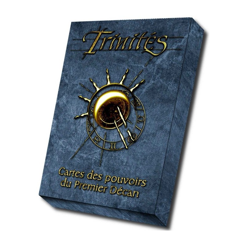 Trinités : cartes des pouvoirs du Premier Décan