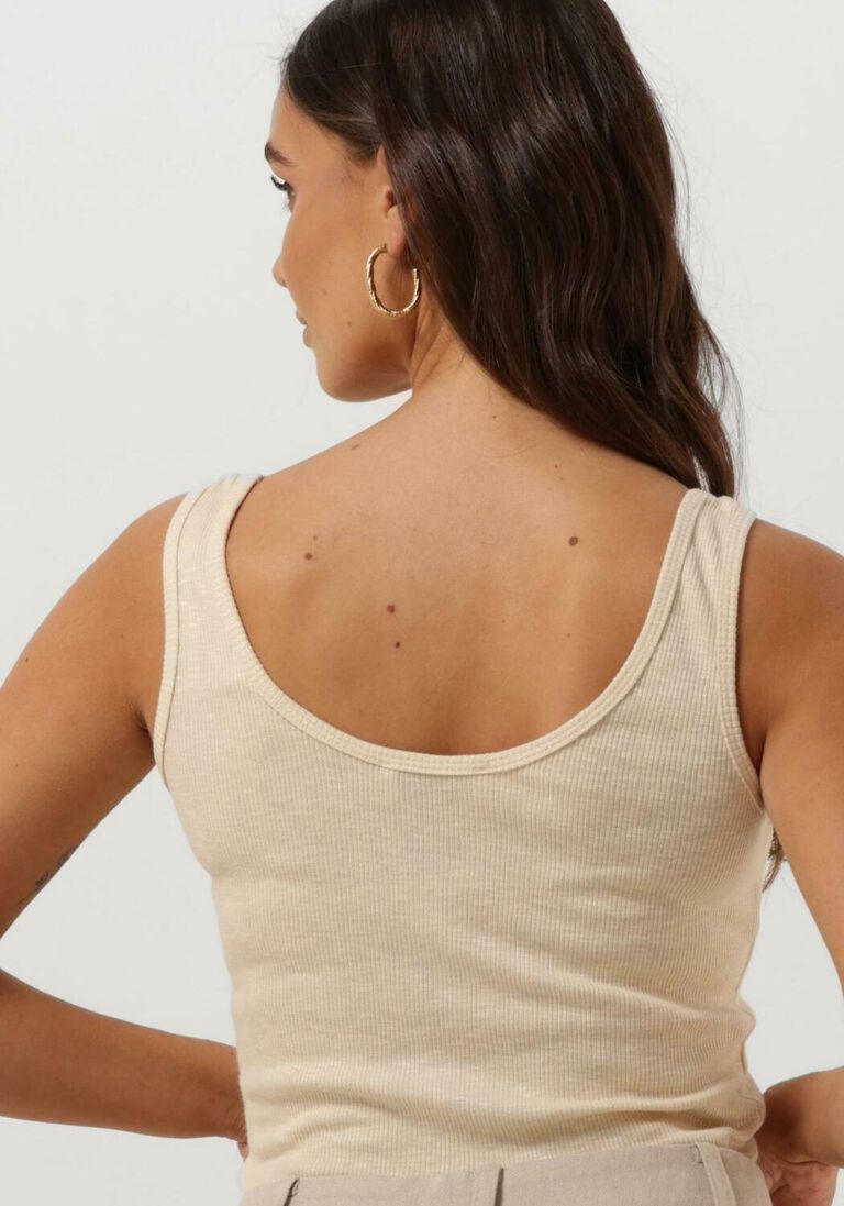 MODSTR\u00D6M beige modstr&ouml;m top olla top