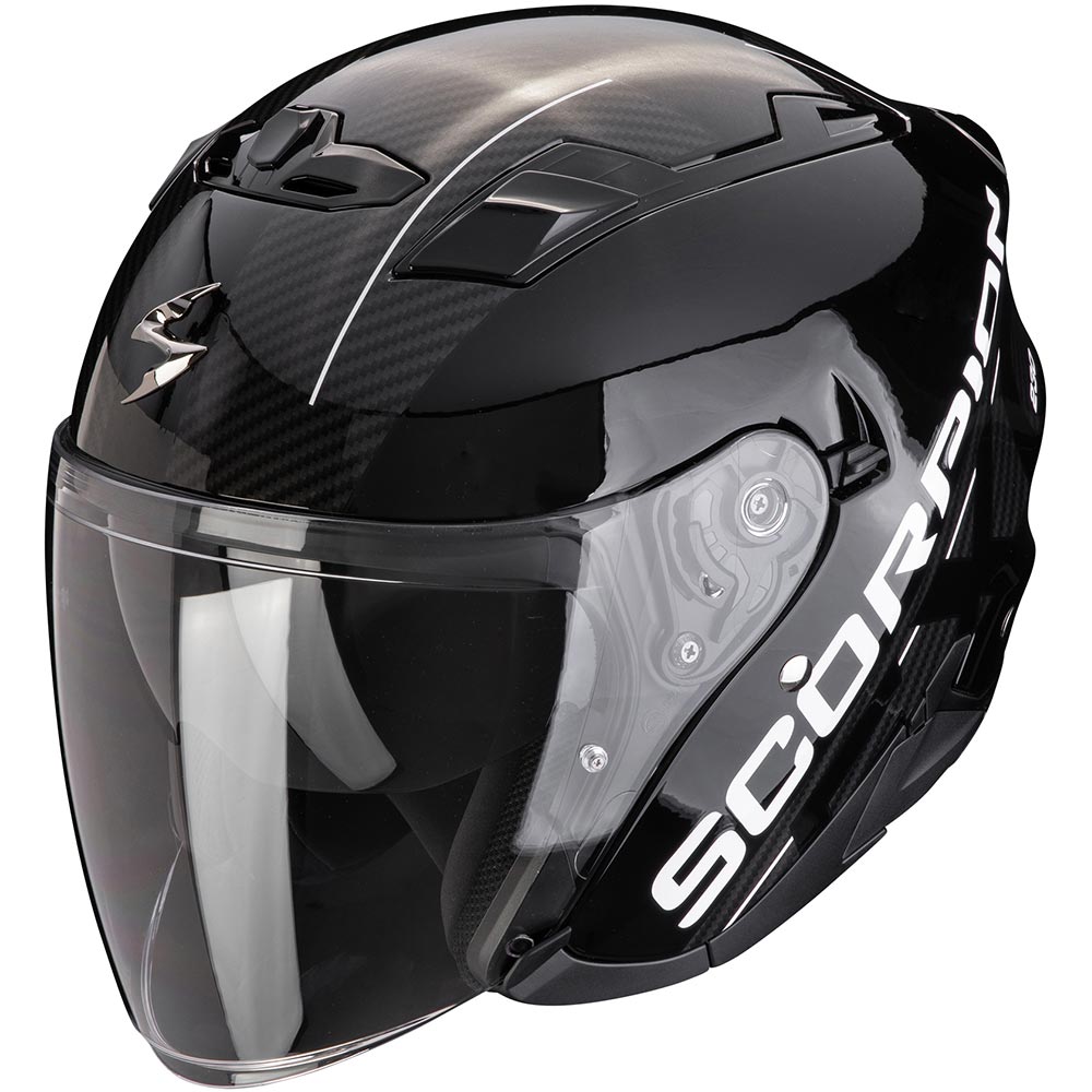 Scorpion - Casque Exo-230 QR Noir Brillant / Argent