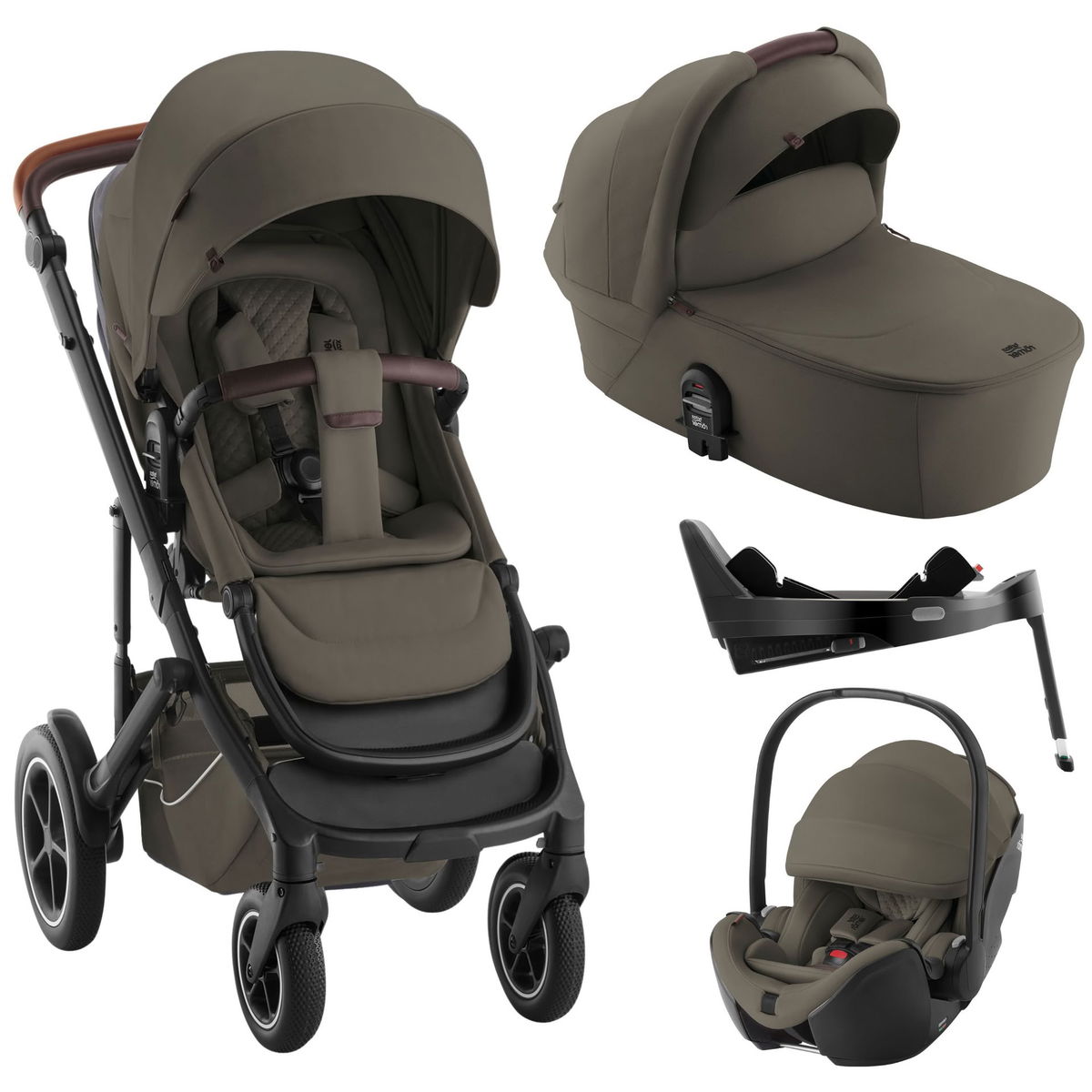 britax römerbritax römer   SMILE 5Z 4in1 Set urban olive
