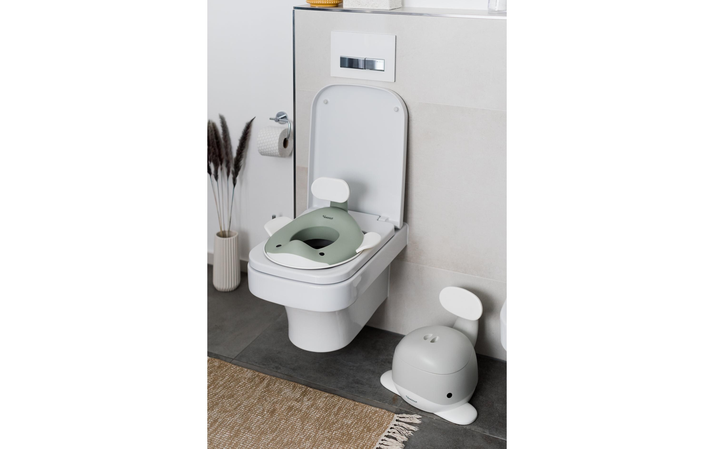 Toilettensitz Wal PistazieToilettensitz für Kinder