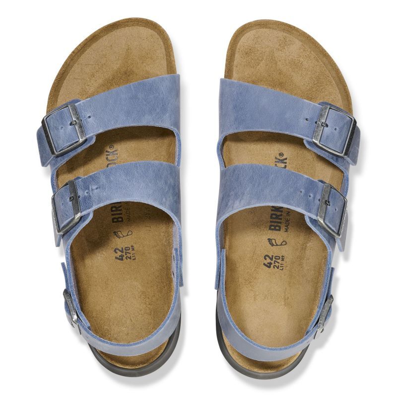 Milano Crosstown Oiled Leather - Sandales homme
